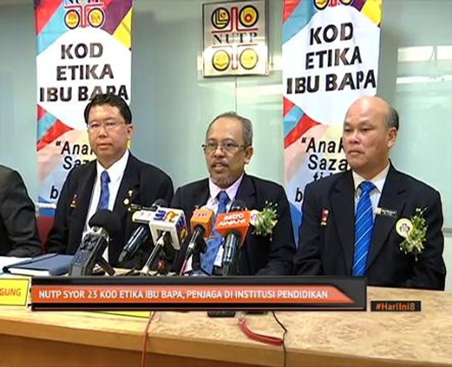 NUTP syor 23 kod etika ibu bapa, penjaga di institusi pendidikan