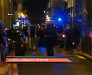 Lima rompak barangan kemas di Hotel Ritz