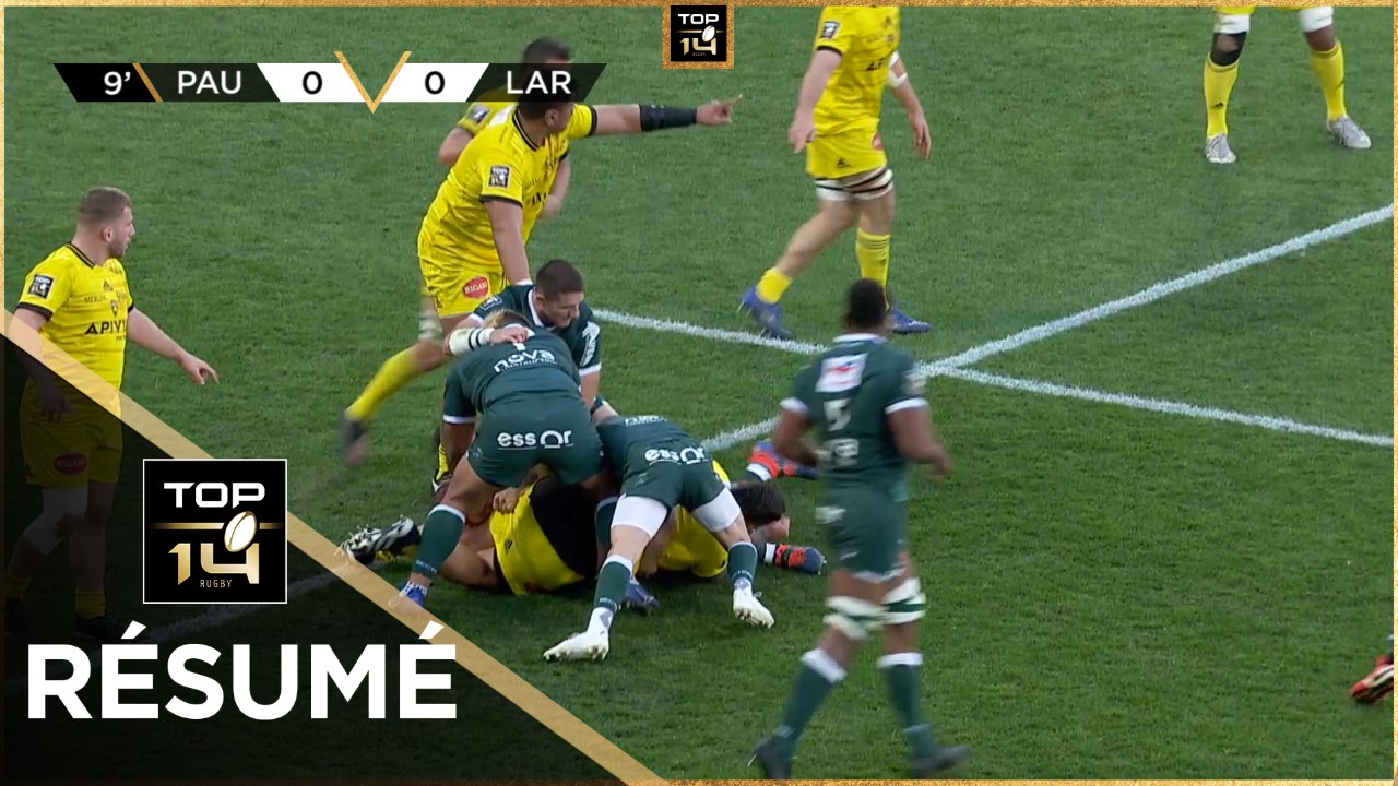TOP 14 - Résumé Section Paloise-Stade Rochelais: 16-22 - J19 - Saison 2021/2022