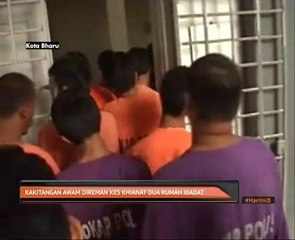 Kakitangan awam direman kes khianat dua rumah ibadat