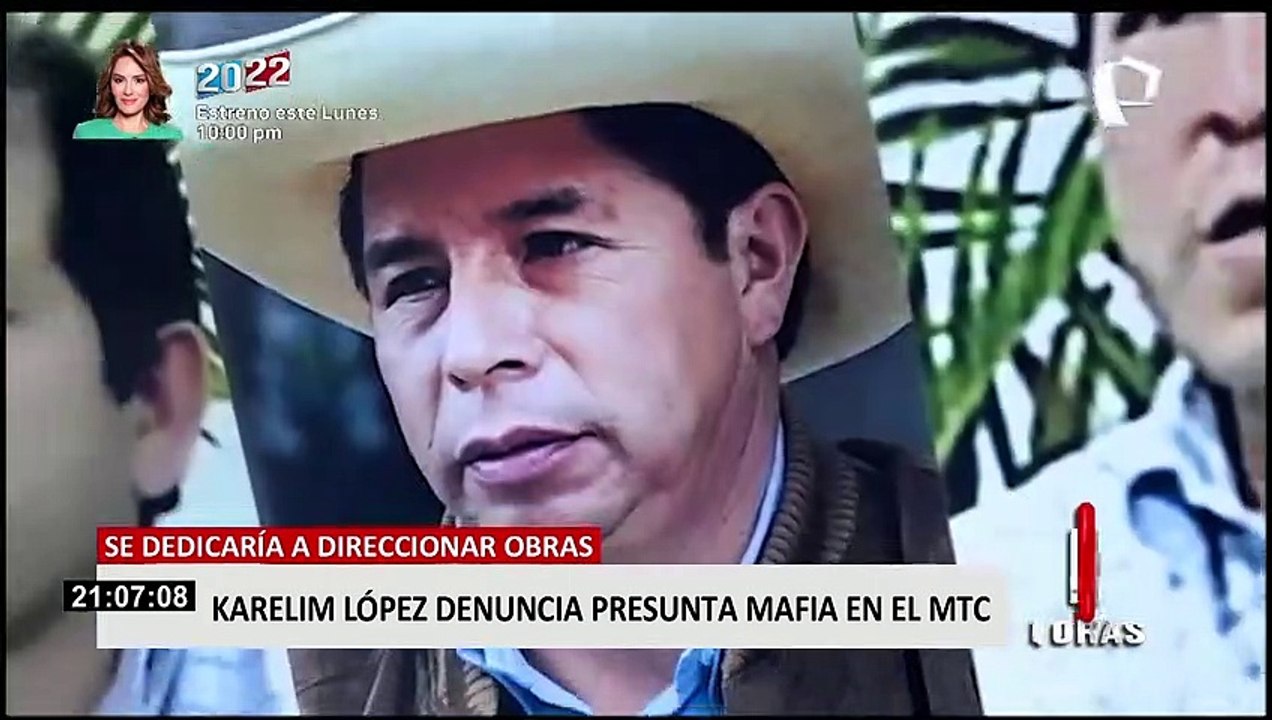 Karelim López acusa al presidente Pedro Castillo de liderar una mafia en el MTC