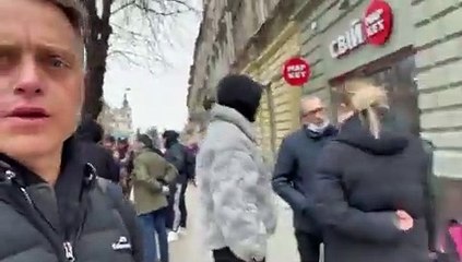 Misha Zelinsky reports from Lviv | February 28, 2022 | Illawarra Mercury