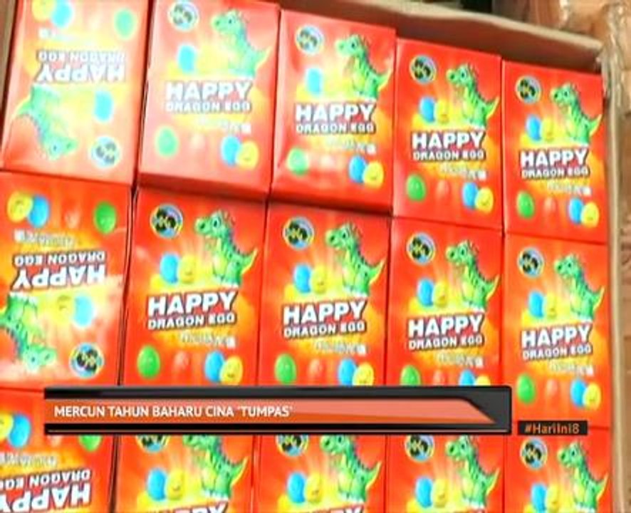 Mercun Tahun Baharu Cina 'tumpas'