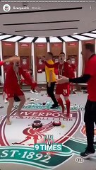 La fiesta del Liverpool con Luis Díaz luego de ganar la Copa Carabao