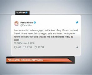 Paris Hilton, Chris Zylka bertunang