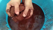 ASMR Delicious pure red dirt chunks messy water crumbles Cr;  Crumbly crunchy asmr yt