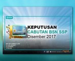 Pemenang cabutan BSN SSP Disember 2017