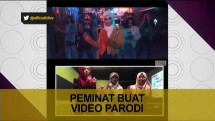 Peminat buat video parodi untuk Nabila Razali
