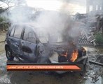 Lambat dapat gaji, lelaki mengamuk bakar kereta