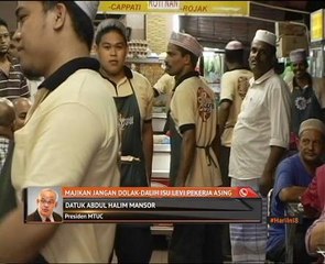 Majikan jangan dolak-dalih isu levi pekerja asing