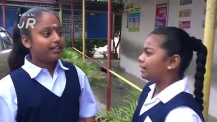 Suasana hari pertama persekolahan di SK Mantin