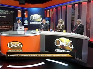Dialog Pemikir Negara: Adab murid & guru daripada pelbagai perspektif termasuk undang-undang