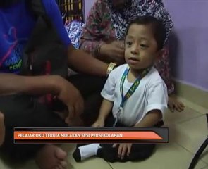 Pelajar OKU teruja mulakan sesi persekolahan