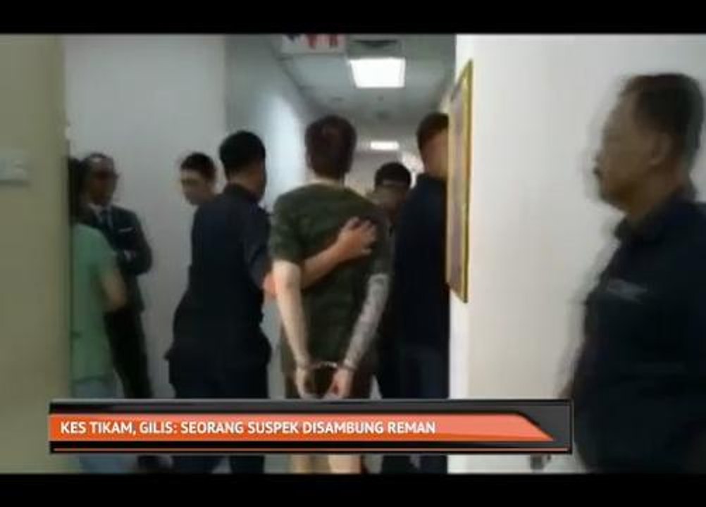 Kes tikam, gilis: Seorang suspek disambung reman