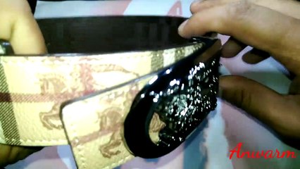 How to Spot Fake Burberry Belt