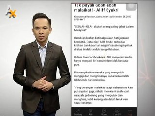 Tak payah acah-acah malaikat! - Aliff Syukri, Bekas Gabenor Jakarta diampunkan sempena Krismas