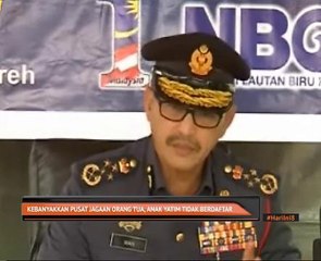 Kebanyakan pusat jagaan orang tua, anak yatim tidak berdaftar