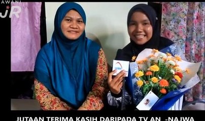 #AWANIJr: Mata cinta umi dan papa