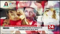 Karelim López acusa al presidente Pedro Castillo de liderar una mafia en el MTC