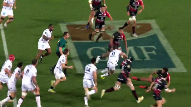 TOP 14 - Essai de Jean-Baptiste DUBIÉ (UBB) - Stade Toulousain - Union Bordeaux-Bègles - J19 - Saison 2021/2022
