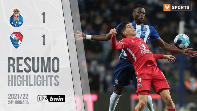 Highlights: FC Porto 1-1 Gil Vicente (Liga 21/22 #24)