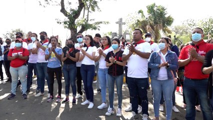 Juventud nicaragüense rinde homenaje al "Apostol de la Unidad Sandinista"