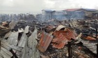 57 rumah setinggan atas air musnah dalam kebakaran di Sandakan