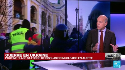 Guerre en Ukraine  Vladimir Poutine place sa force de dissuasion nucléaire en alerte • FRANCE 24