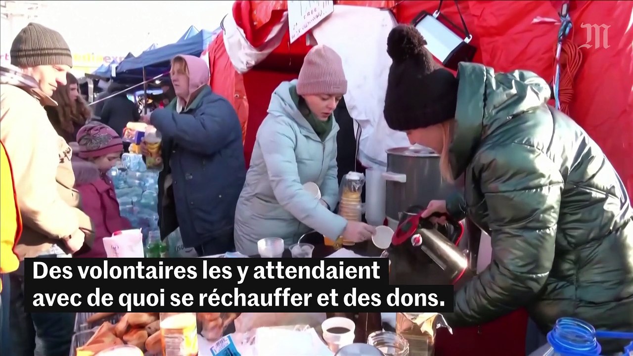 Guerre en Ukraine les civils se réfugient dans les pays voisins