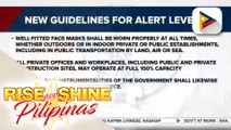 Inamyendahang guidelines sa ilalim ng Alert level 1, inaprubahan na ng IATF