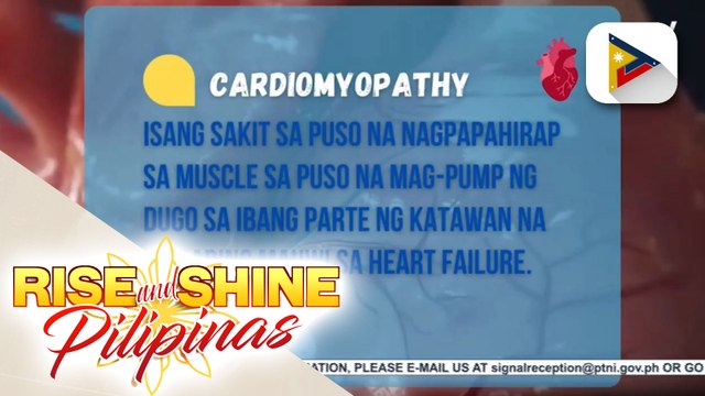 SAY NI DOK | Sakit na cardiomyopathy, alamin!
