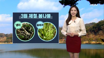[굿모닝MBN 날씨]한낮, 봄기운 물씬…일교차 유의하세요!