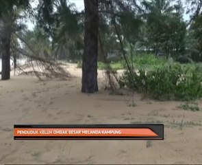 Fenomena air pasang besar: "Nak tidur pun risau," keluh penduduk kampung