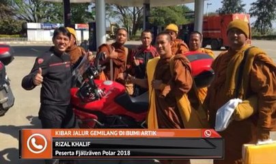 Kibar Jalur Gemilang di bumi Artik - Reaksi Rizal Khalif