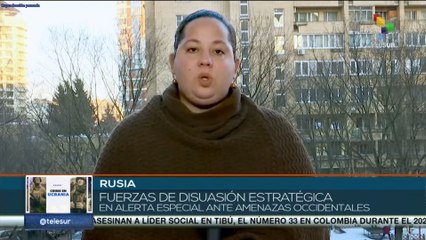 Rusia pone a las fuerzas de disuasión estratégica en alerta especial ante amenazas occidentales