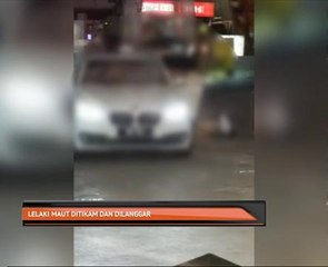 Lelaki maut ditikam, dilanggar di stesen minyak di Johor Bahru