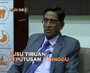 Fokus Hari Ini 8: Susu tiruan, keputusan 2 minggu