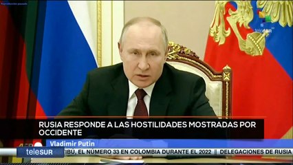 Скачать видео: teleSUR Noticias 19:30 27-02: Rusia responde a las hostilidades mostradas por occidente