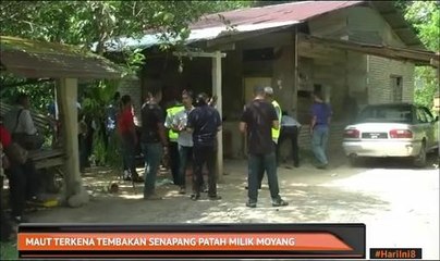 Maut terkena tembakan senapang patah milik moyang
