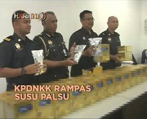 Fokus Hari Ini 8 Malam: KPDNKK rampas susu palsu & Liga Arab bersuara