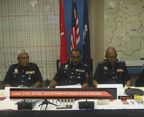 Suami isteri antara lima ditahan kes dadah di Gua Musang