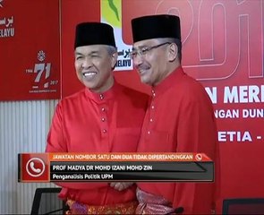 PAU2017: Jawatan nombor satu dan dua tidak dipertandingkan