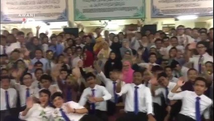#AWANIJr: Hari Terakhir Pelajar Tingkatan 5 di sekolah