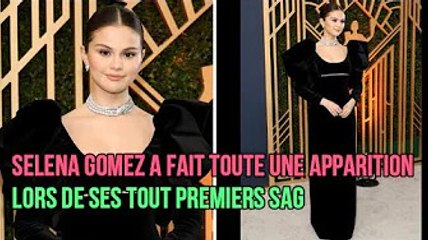 Selena Gomez a fait toute une apparition lors de ses tout premiers SAG