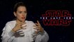 Daisy Ridley teases answers in 'The Last Jedi'