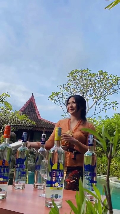 Beautiful Bartender in Bali