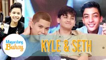 Kyle and Seth react to their throwback photos | Magandang Buhay