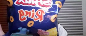 Asmr mukbang sound eating snack  ciki ciki jadul
