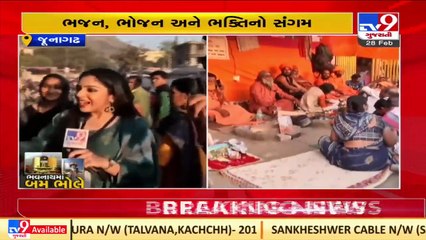 Devotees, saints enjoying Bhavnath's Mahashivratri fair with full zeal _ Junagadh _ TV9News