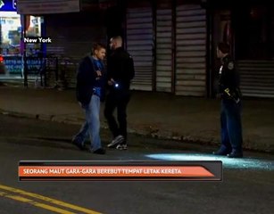 Seorang maut gara-gara berebut tempat letak kereta